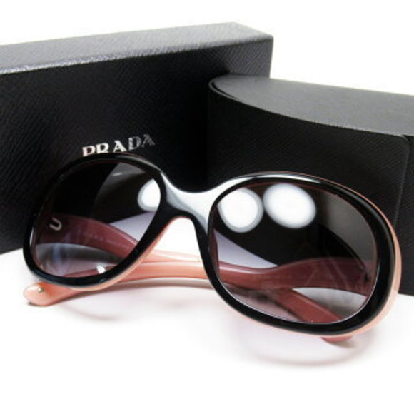 Prada Sunglasses Pink Black Gradient - Picture 1 of 3